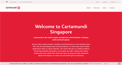 Desktop Screenshot of cartamundi.asia